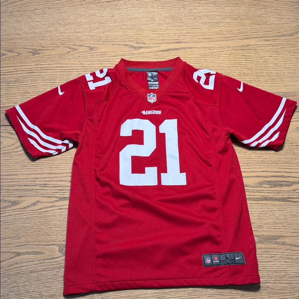NFL San Francisco 49ers Jersey #21 Frank Gore - Size Youth Large